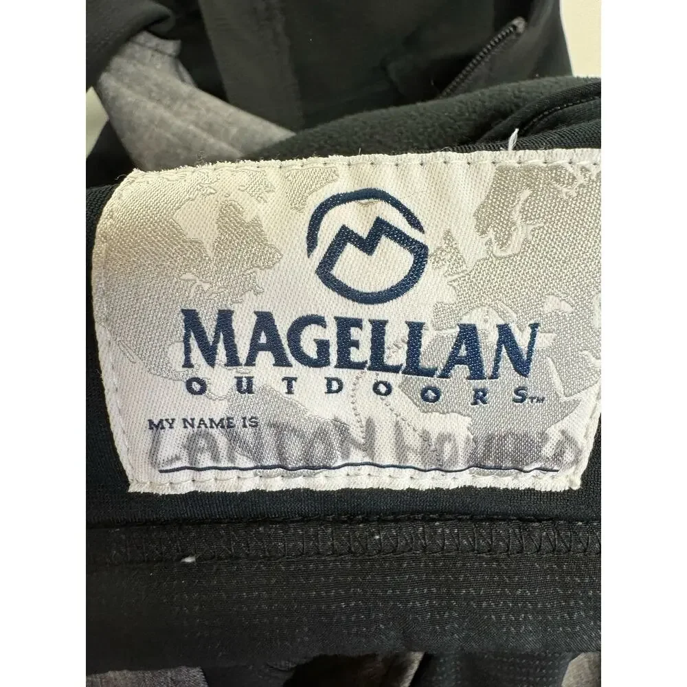 Magellan Boys Water Repellent Jacket Color Black /Gray Small